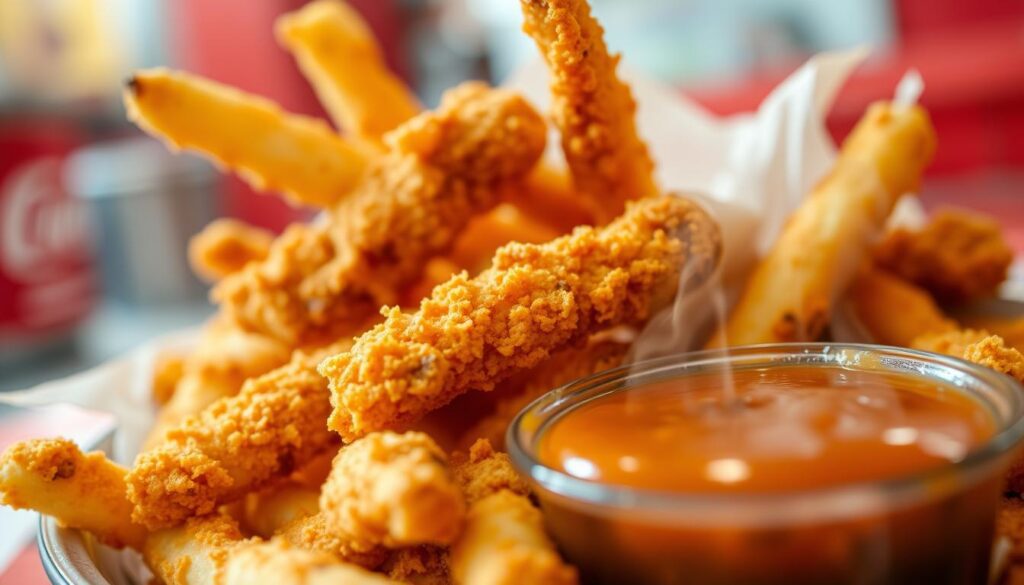 crispy chicken fries