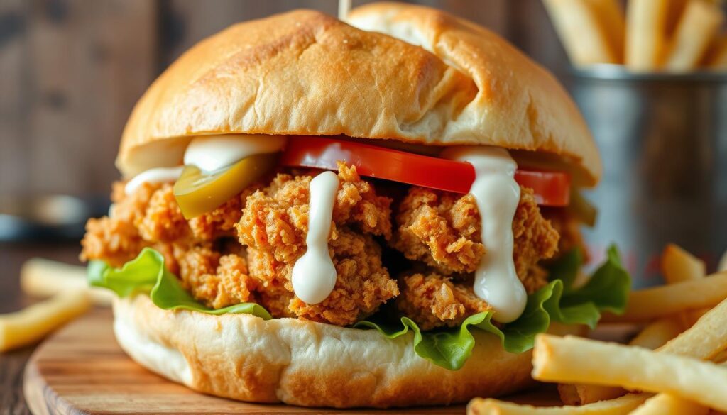 crispy chicken sandwich