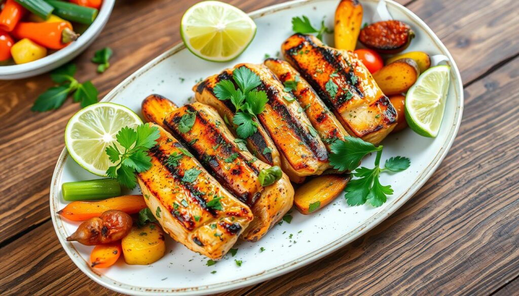 grilled lemongrass flavor chicken