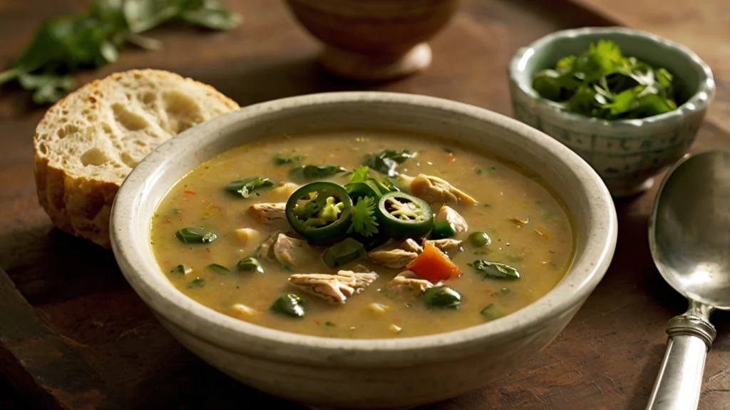 Chicken Poblano Soup