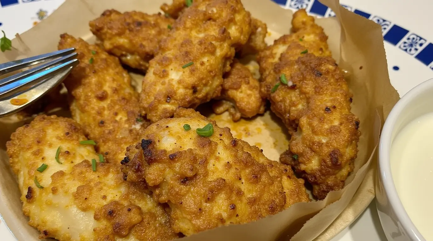 Garlic Chicken Fried