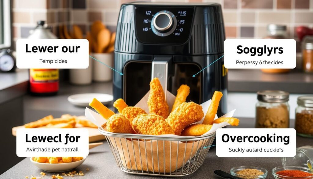 Air Fryer Chicken Fries Troubleshooting