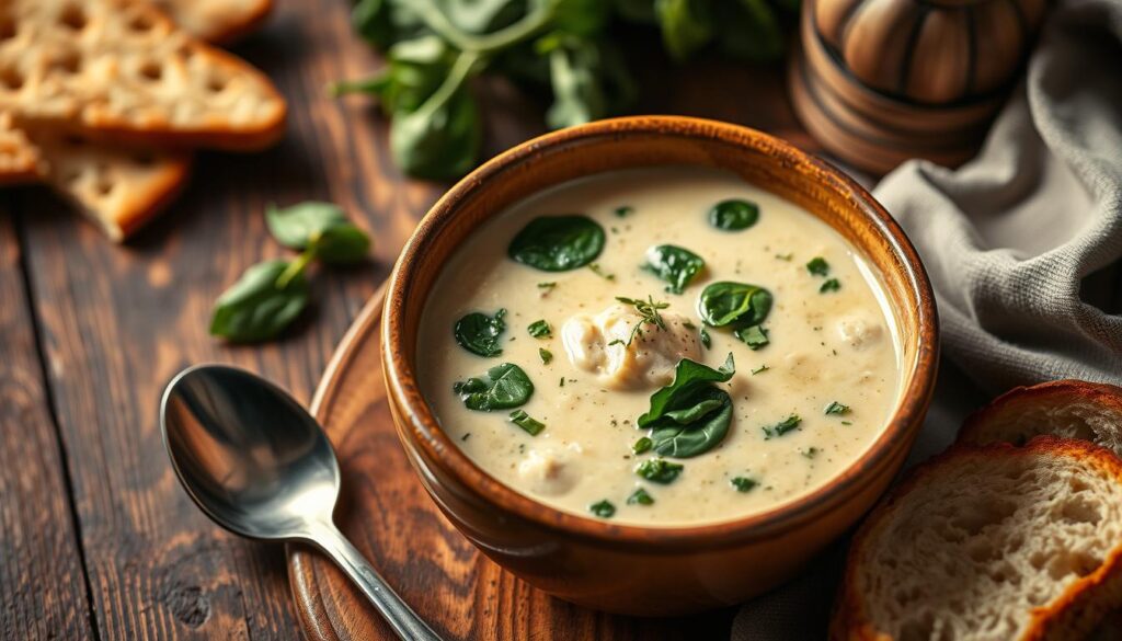 Chicken Florentine Soup