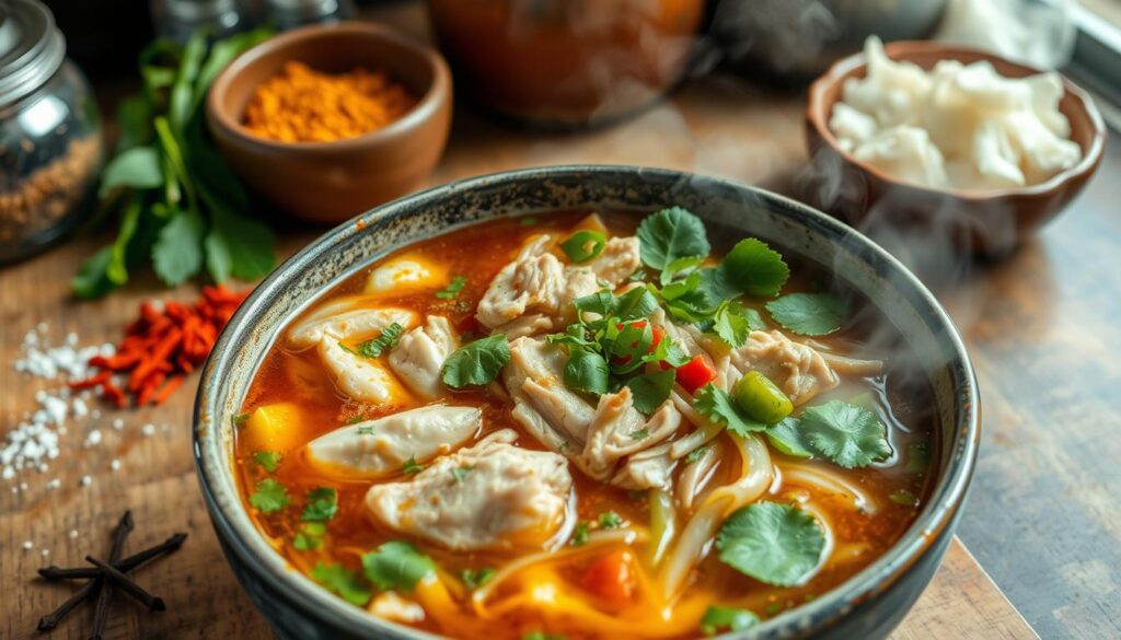 Spicy Chicken Soup