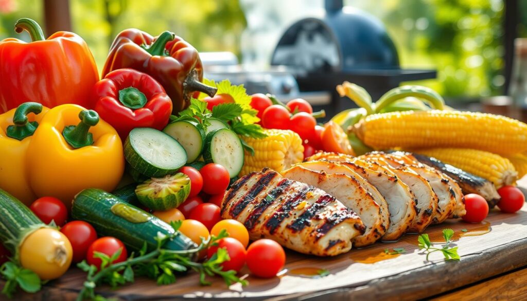 Summer Seasonal Vegetables and Grilled Sides