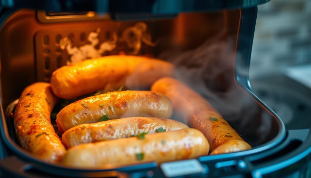 chicken sausage in air fryer