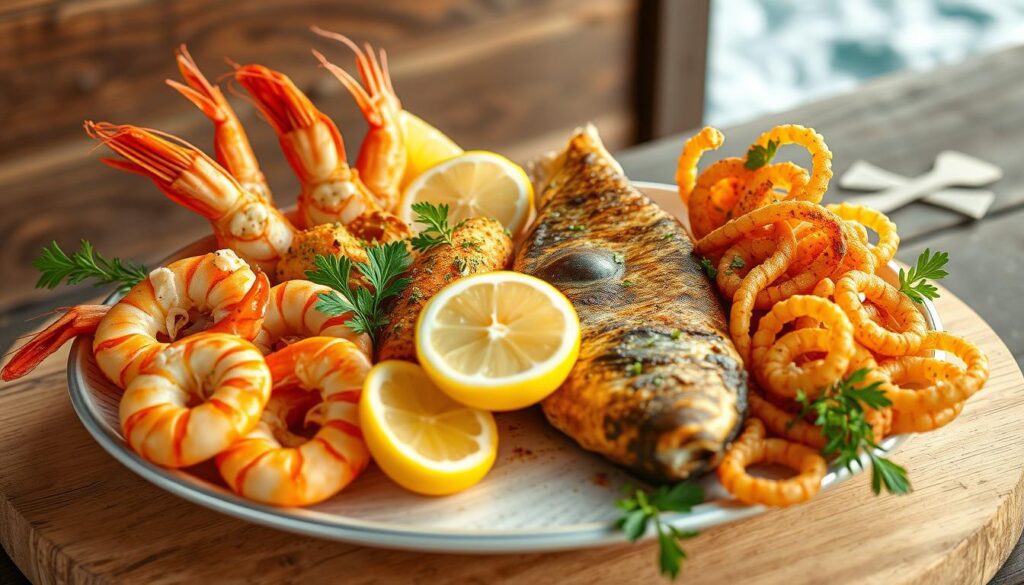 seafood dishes