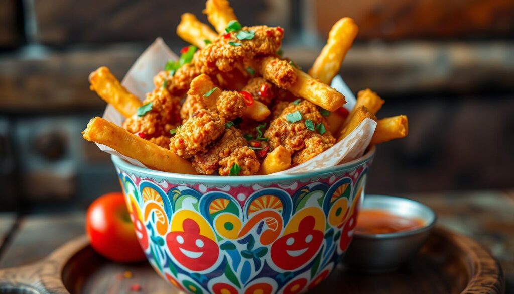 spicy chicken fries