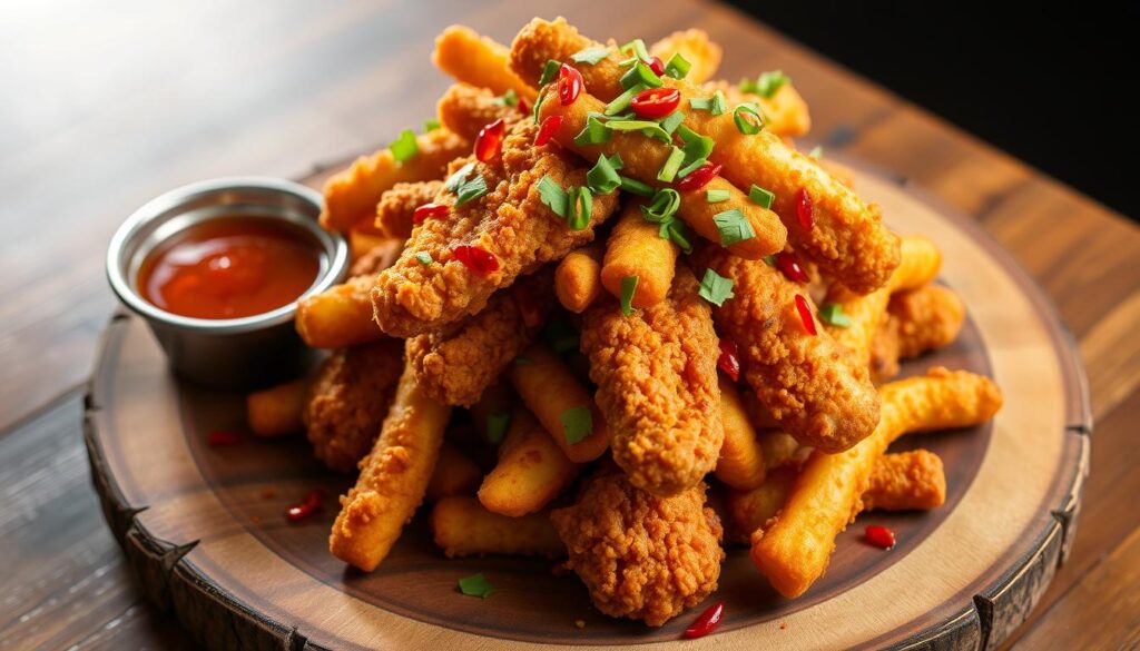 spicy chicken fries