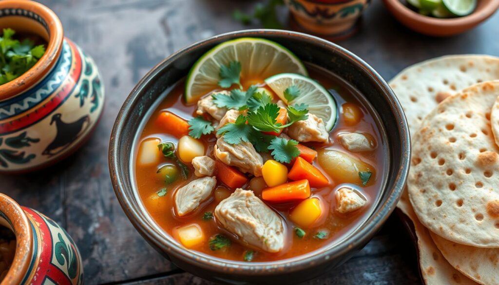 Authentic Mexican Chicken Soup