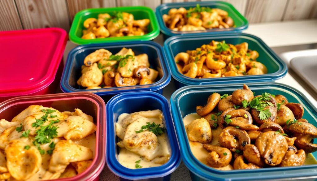 Meal Prep Chicken Mushroom Dishes