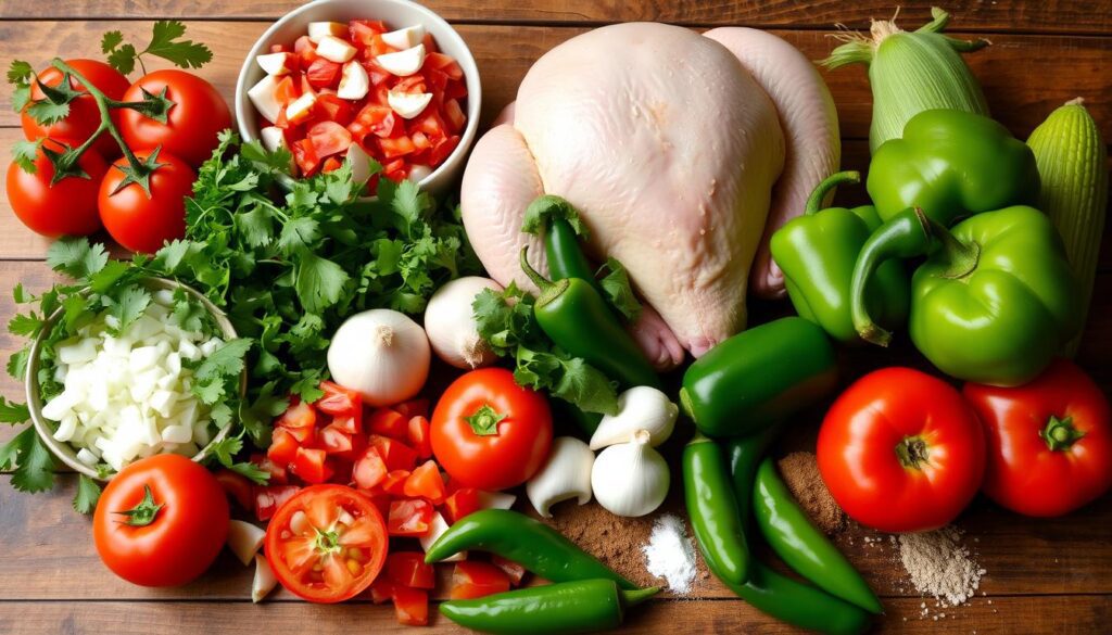 Mexican Chicken Soup Ingredients