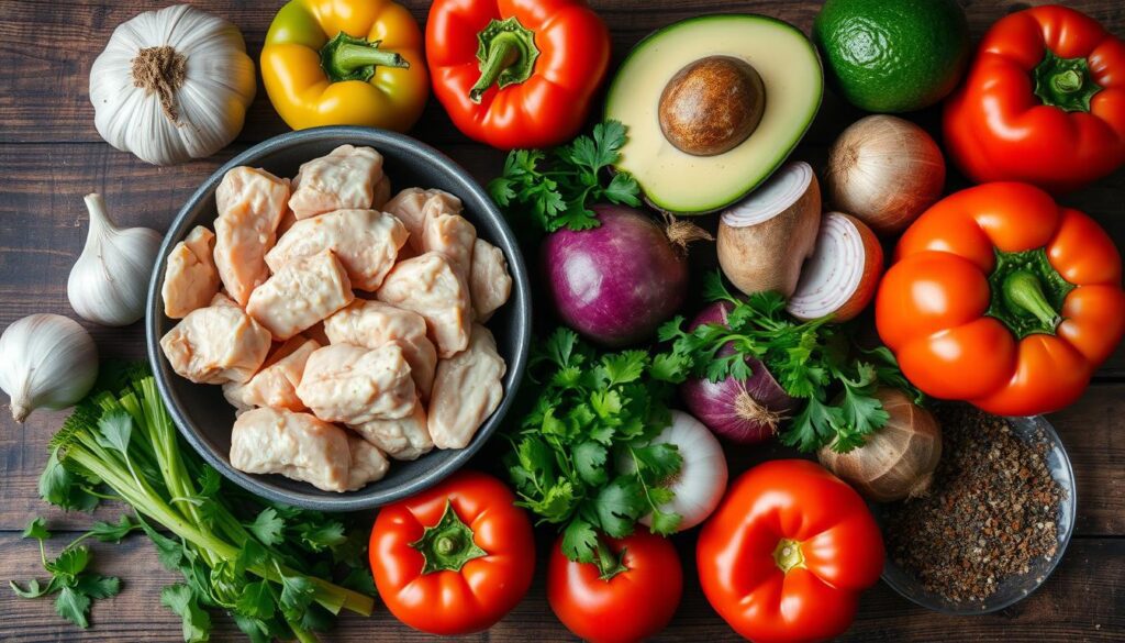 Mexican Chicken Soup Ingredients