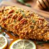 air fryer pecan crusted chicken breast